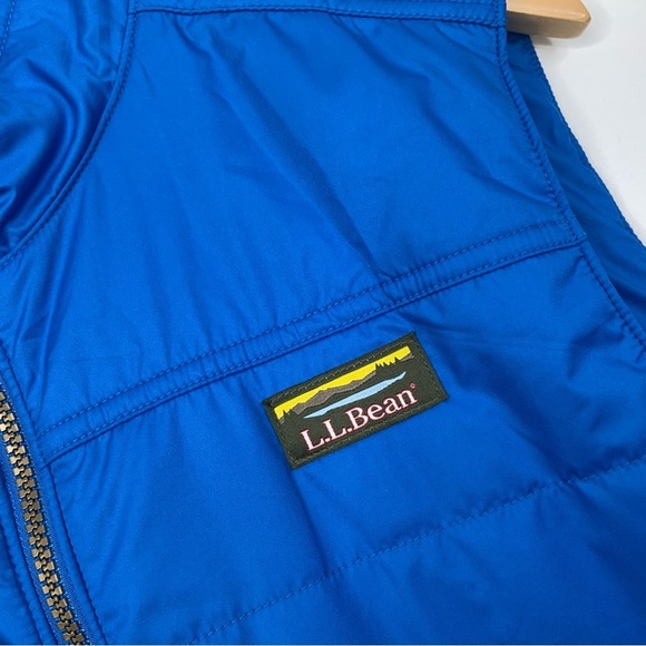 L.L. Bean Men’s Blue Full Zip Utility Vest. Men’s Size Med Medium. - Picture 3 of 7